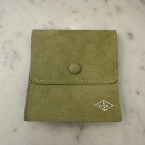 Van Cleef & Arpels Olive Green Wallet